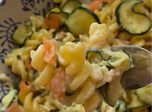 Foto de Receita Saudável - Massa com Curgete e Peixe