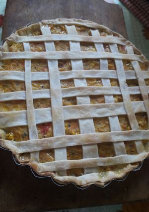 Una foto de Tarta de choclo y pollo