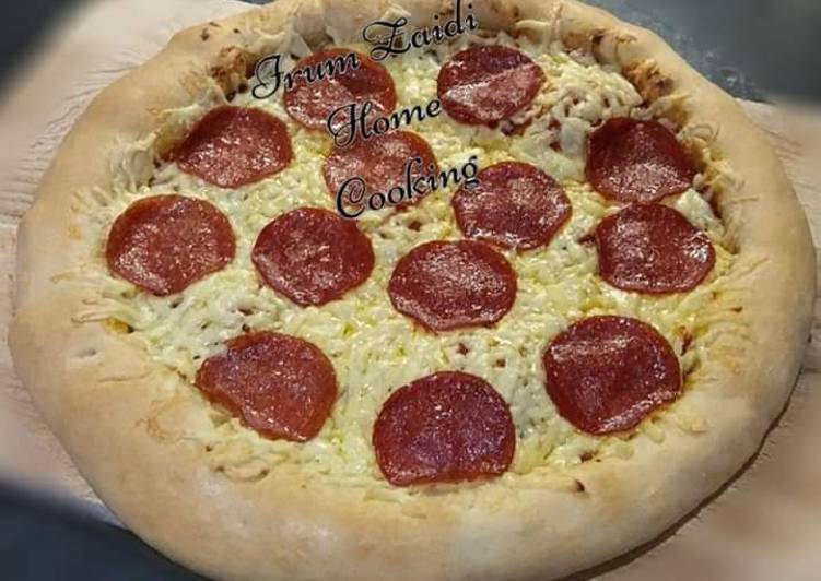 Simple Way to Make Perfect 🍕Cheese Stuffed Crust Pizza🍕
