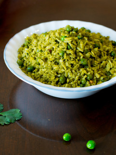 A picture of Green Poha.