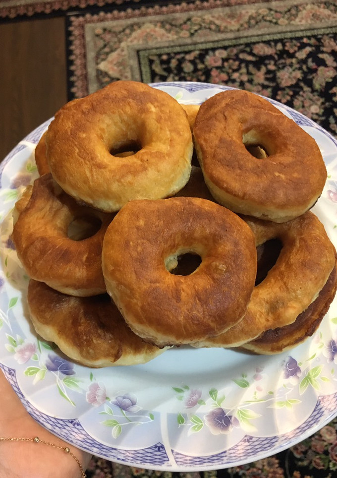 عکسی از دستور دونات ساده