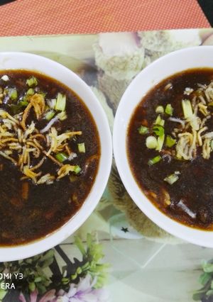 A picture of Veg manchow soup.