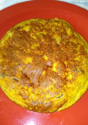 Una foto de Tortilla dulce fácil