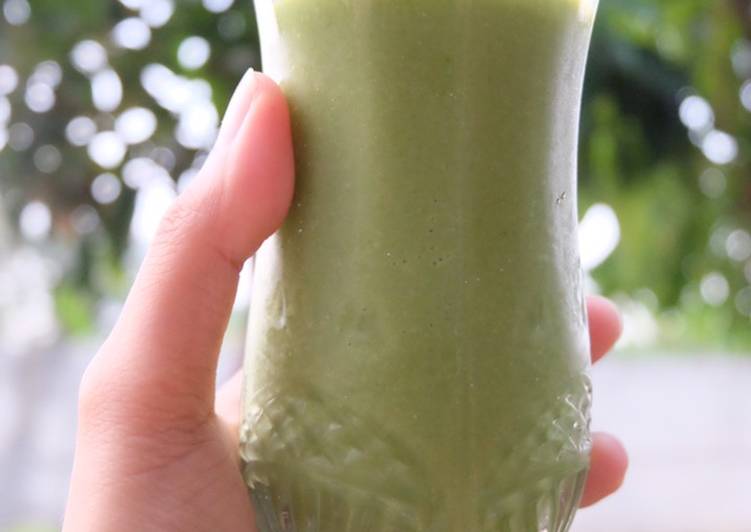 Cara Gampang Menyiapkan Green Smoothies Pir &amp; Pokcoy, Bikin Ngiler