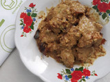 Ayam penyet bumbu karedok