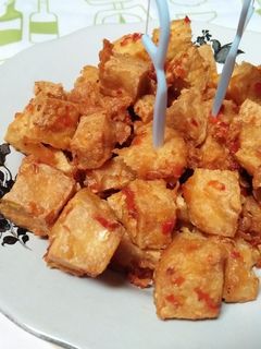 Foto resep Tahu asam manis pedas asin crispy