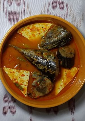 Foto resep Ikan Tongkol Tahu Asam Padeh