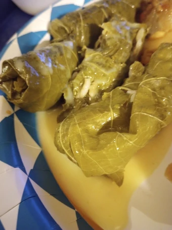 Recipe Dolma dengan Saus Avgolemono which Delicious