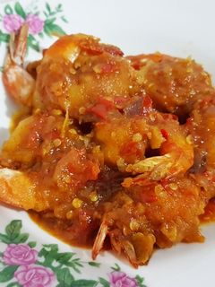 Foto resep Udang goreng krispi saus pedas