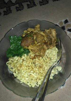 Foto resep Mie ayam sedap sederhana