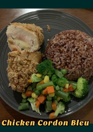 Foto resep Chicken Cordon Bleu tanpa Ham