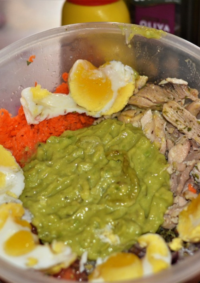 Una foto de Ensalada Súper rápida