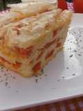 Feta and Tomato Creased Phyllo Cheese Pie (Patsavouropita) :)