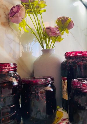 صورة لوصفة مربي التوت الاسود Blackberry Marmalade