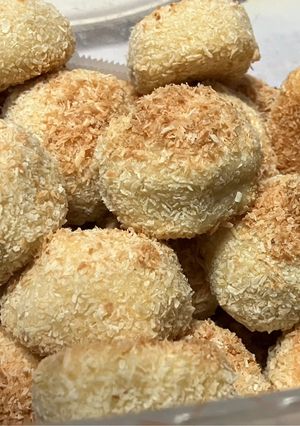 椰子球&杏仁球 的食譜成品照片