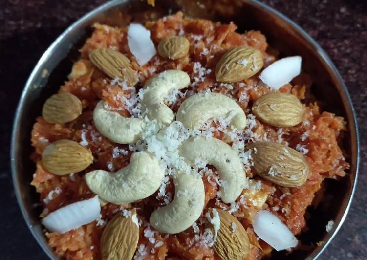 Recipe of Any-night-of-the-week Gajar ka halwa