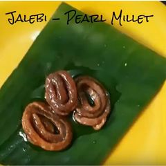 A picture of Pearl Millet Jalebi.