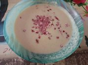 Una foto de crema alcachofas