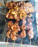 Anticuchos y Chinchulines a la Cerveza