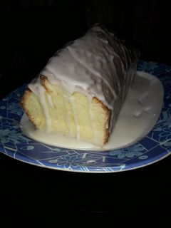 Una foto de Budín de limón sin gluten