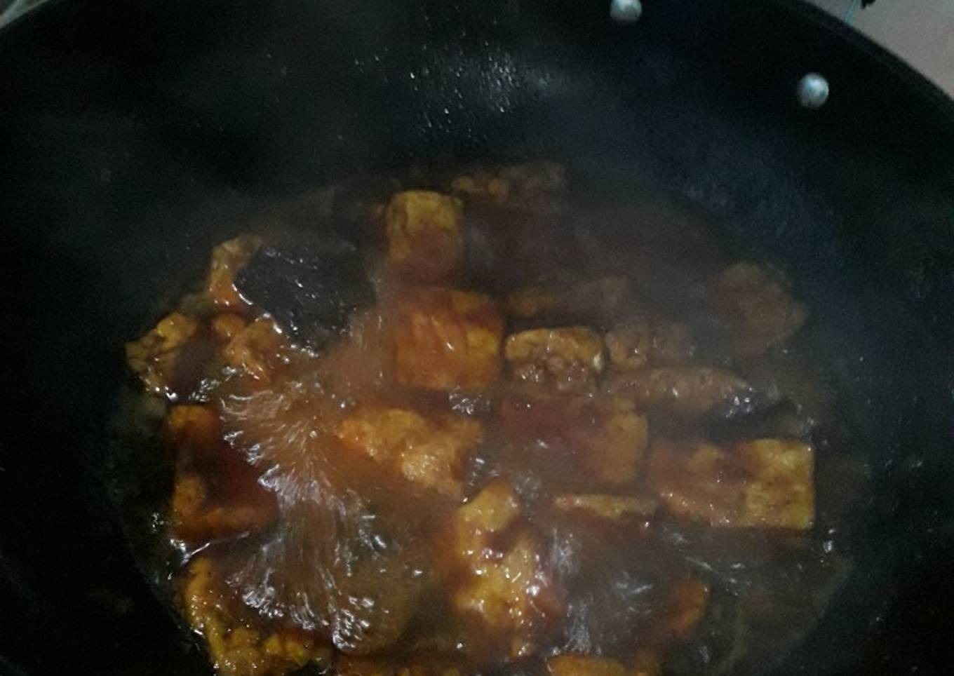 Tahu tempe bacem