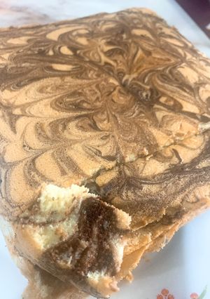 Foto resep Marble cake putih telur