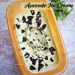 Ice Cream Alpukat/Es Krim Homemade