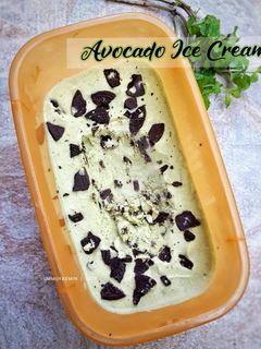 Foto resep Ice Cream Alpukat/Es Krim Homemade