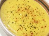 Crema de calabaza con curry