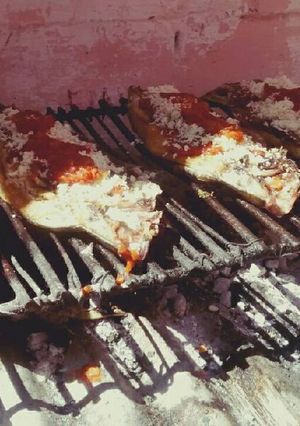 Una foto de Sabalo a la pizza