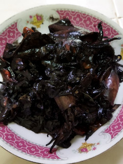 Foto resep Cumi pedas tinta hitam