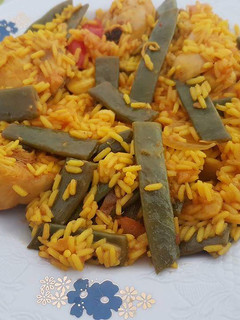 Una foto de Arroz con magro