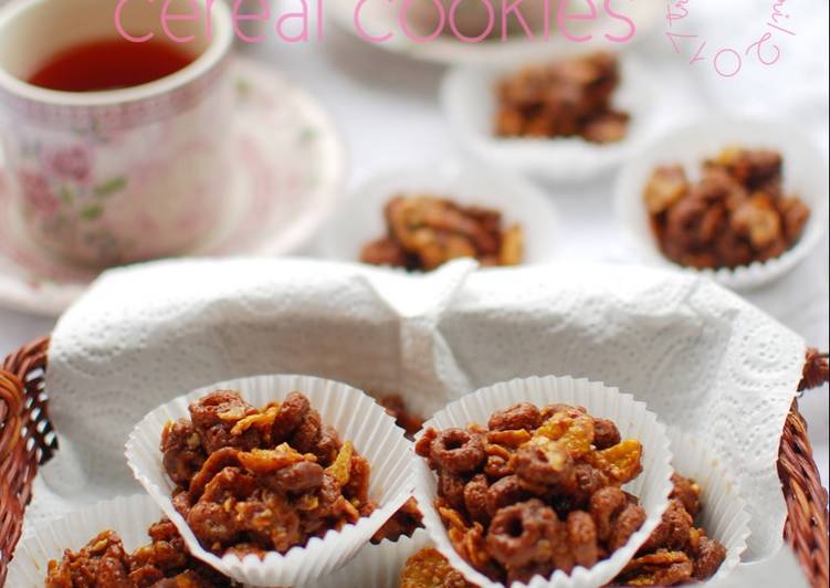 Cara Gampang Menyiapkan Cereal cookies (pr_olahancoklat) Anti Gagal