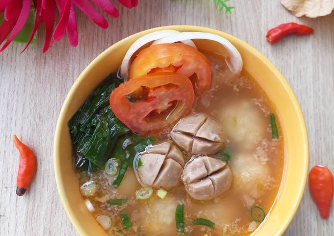 Resep Baso Cilok kuah, Lezat Sekali