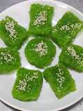 Pandan Sticky Rice Sweets