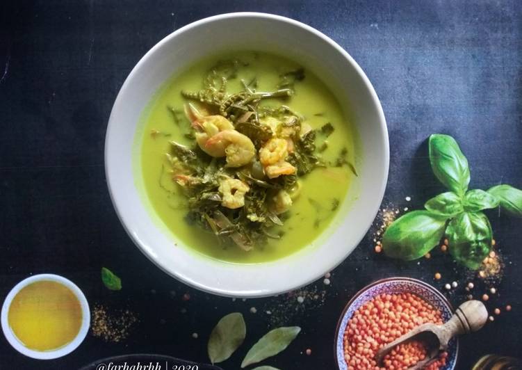 117. Gulai Pakis Udang Kecombrang