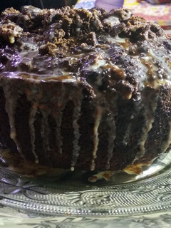 A picture of Chocolate Oreo cake.