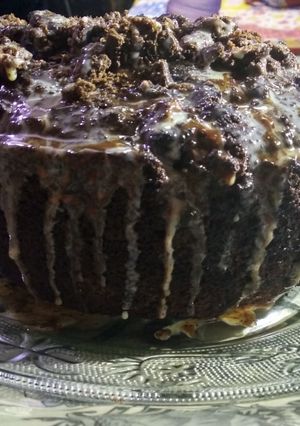 A picture of Chocolate Oreo cake.