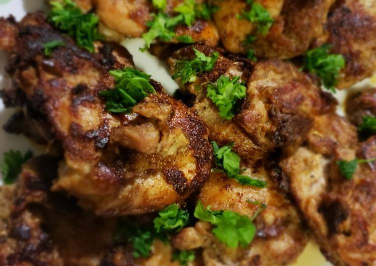 Step-by-Step Guide to Prepare Award-winning Keto Low Carb Jerk Chicken thighs