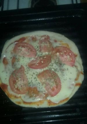 Una foto de Pizza casera