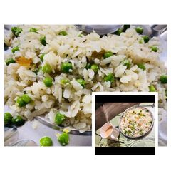 Mutter poha In UP Style A picture of Mutter poha In UP Style.