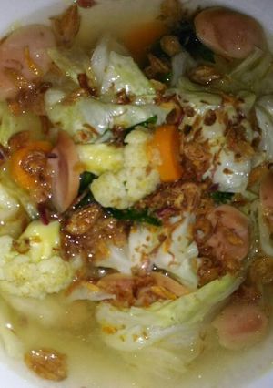 Foto resep Sup sosis