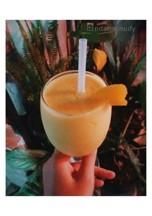 Foto resep Jelly Smoothies Mangga Rasa Kelapa #BikinRamadhanBerkesan