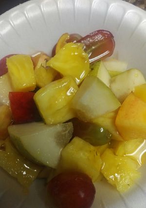 A picture of Fruit and Honey.