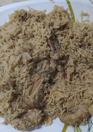 A picture of Chicken Palao.
