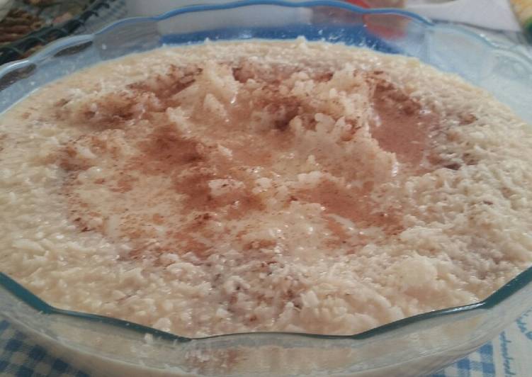 Arroz doce cremoso