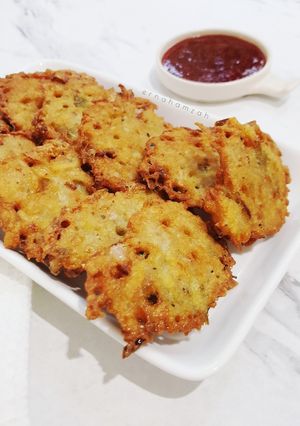 Gambar Potato Fritters aka Cucur Kentang