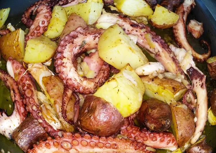 Polvo à Lagareiro - Tudogosreceitas