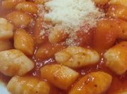 Una foto de pasta sin tacc
