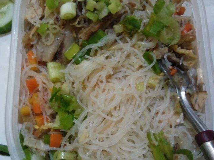 Cara Gampang Membuat Resep Bihun tumis sayur_teman makan nasi kuning manado(resep d sblh) yang Lezat Anti Ribet, Menggugah Selera